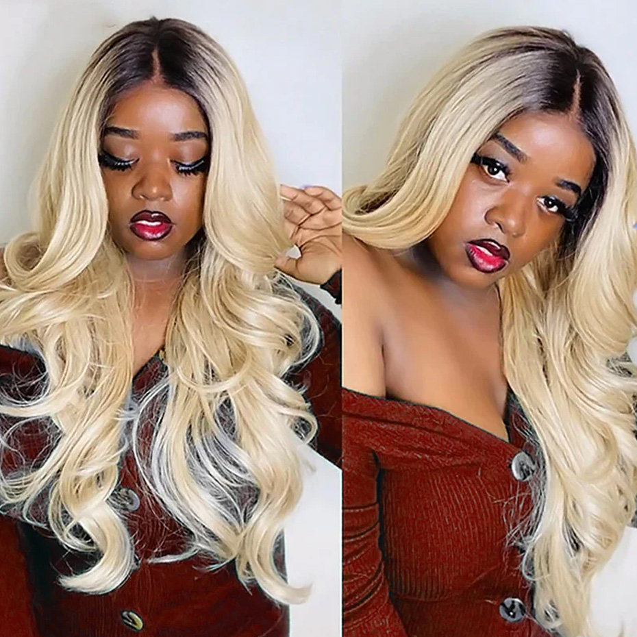 1B 613 블론드 옴브레 인모 가발 13x6 HD 레 - 613 Blonde Body Wave Lace Front Wig 리뷰 및 가격