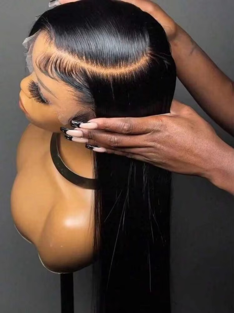 웨어앤고 5x5 스트레이트 글루리스 가발 100% 인모 - Glueless Wear And Go Human Hair Wig 리뷰 및 가격