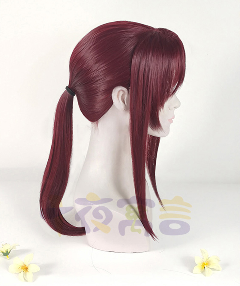 새로운 블랙 라군 레베카 레비 코스프레 가발 와인 다크 - Synthetic Braided Wigs For Black Women 리뷰 및 가격