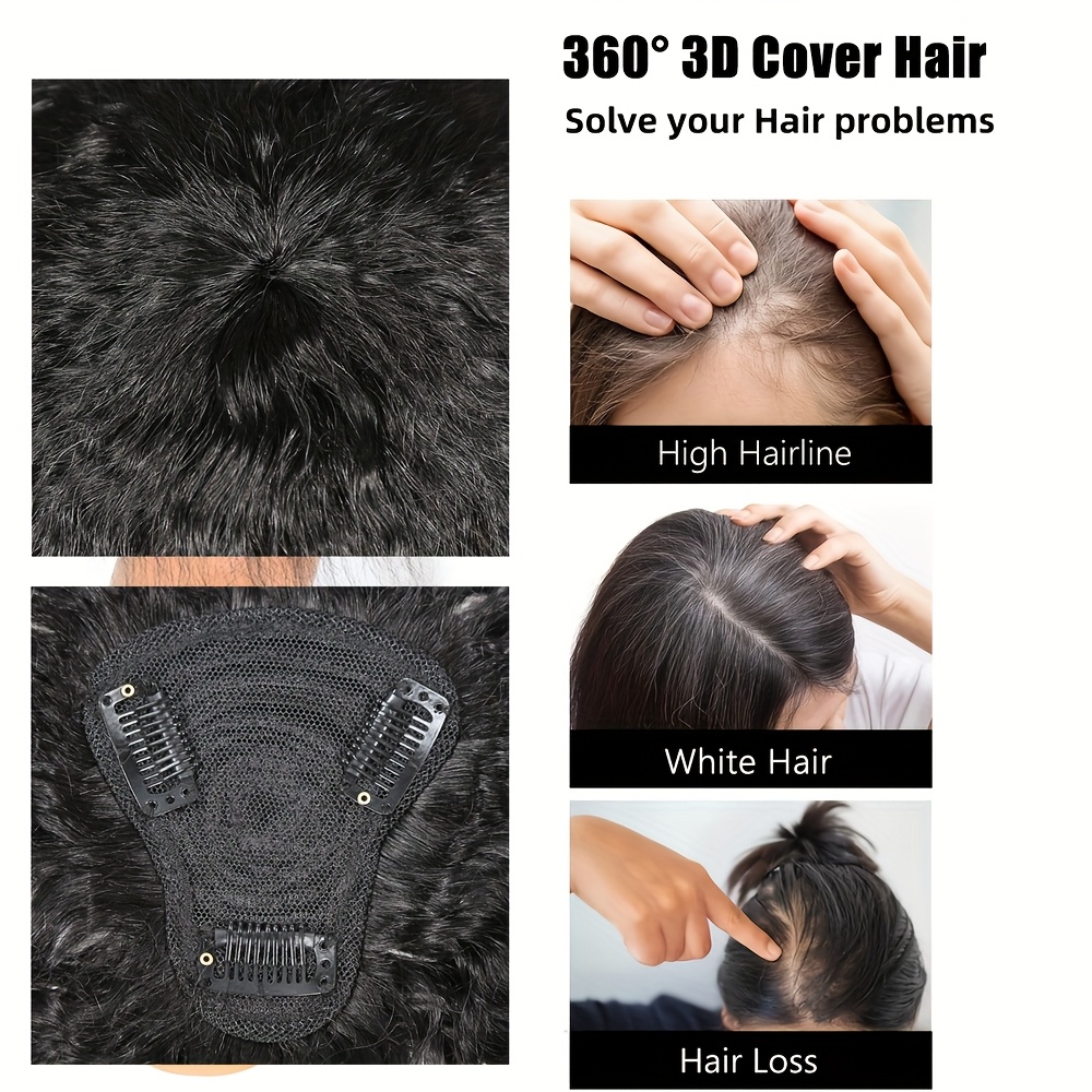 곱슬머리 스타일의 앞머리가 있는 헤어피스, 보이지 않는 - Hair Bundles 리뷰 및 가격