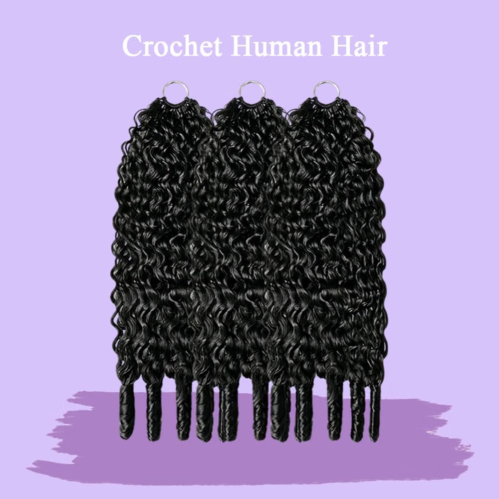 버마산 컬리 미라클 매듭 크로셰 방식으로 만든 천연 모 - Hair Bundles 리뷰 및 가격