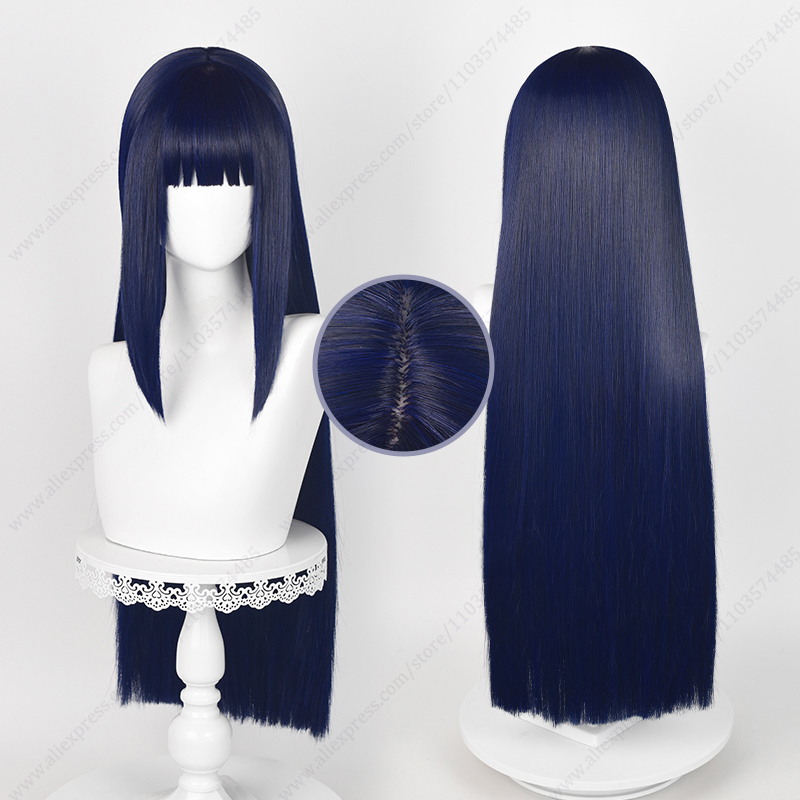 히나타 히유가 코스프레 가발 블루 블랙 여성용 헤어 애 - Synthetic Braided Wigs For Black Women 리뷰 및 가격